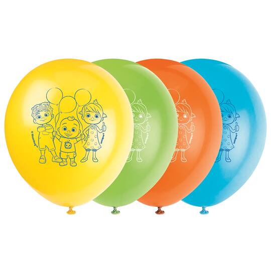 Cocomelon Latex Balloons | Cocomelon Party Decorations
